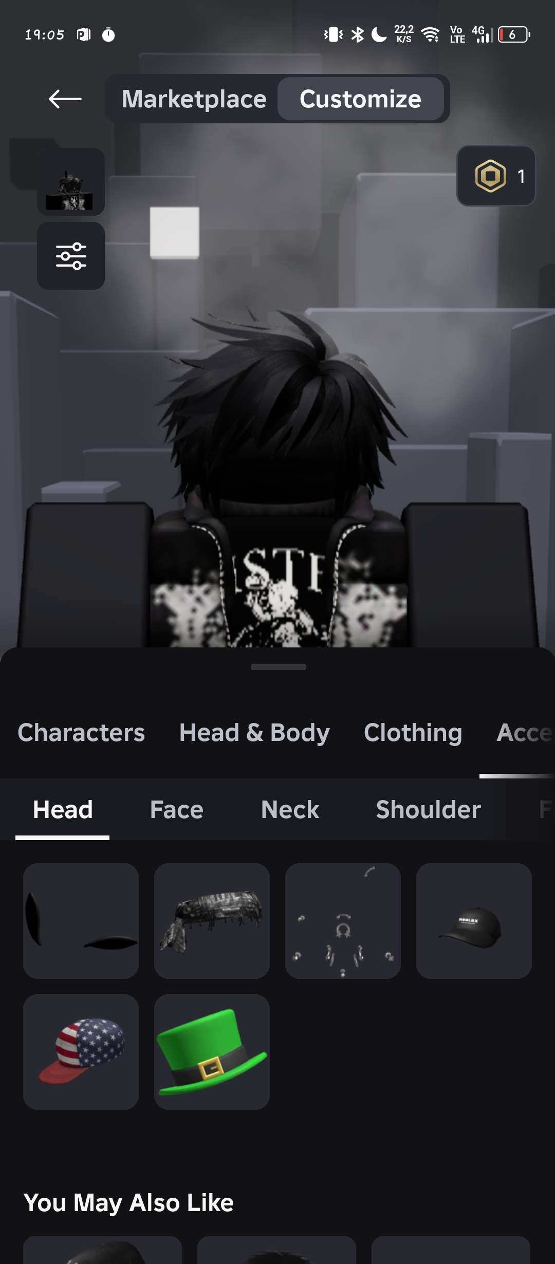 продажа аккаунта к игре Roblox