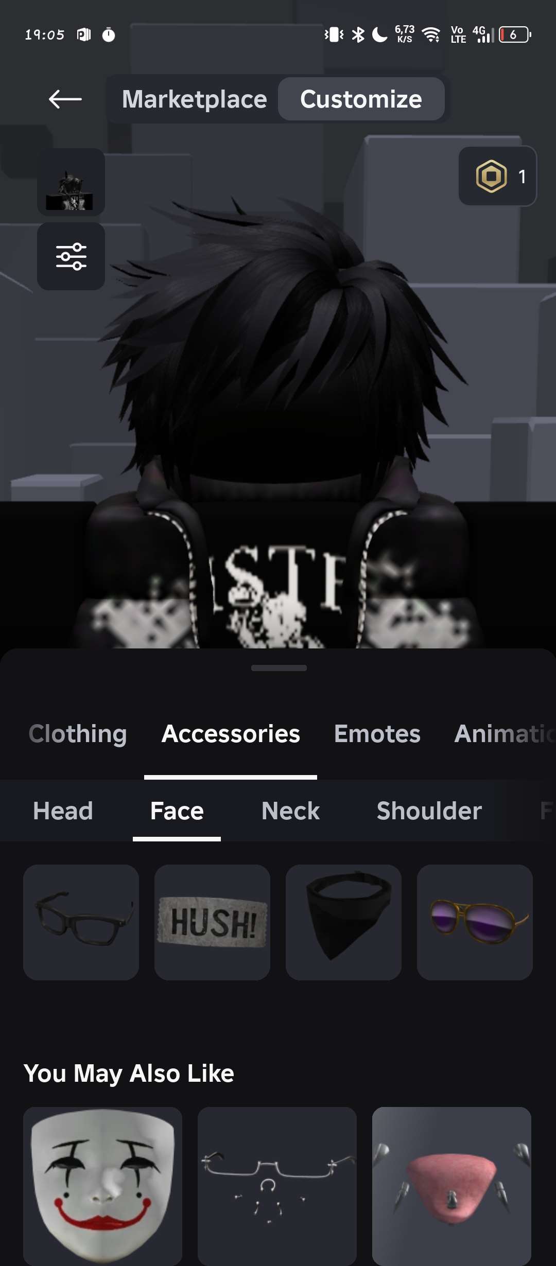 продажа аккаунта к игре Roblox