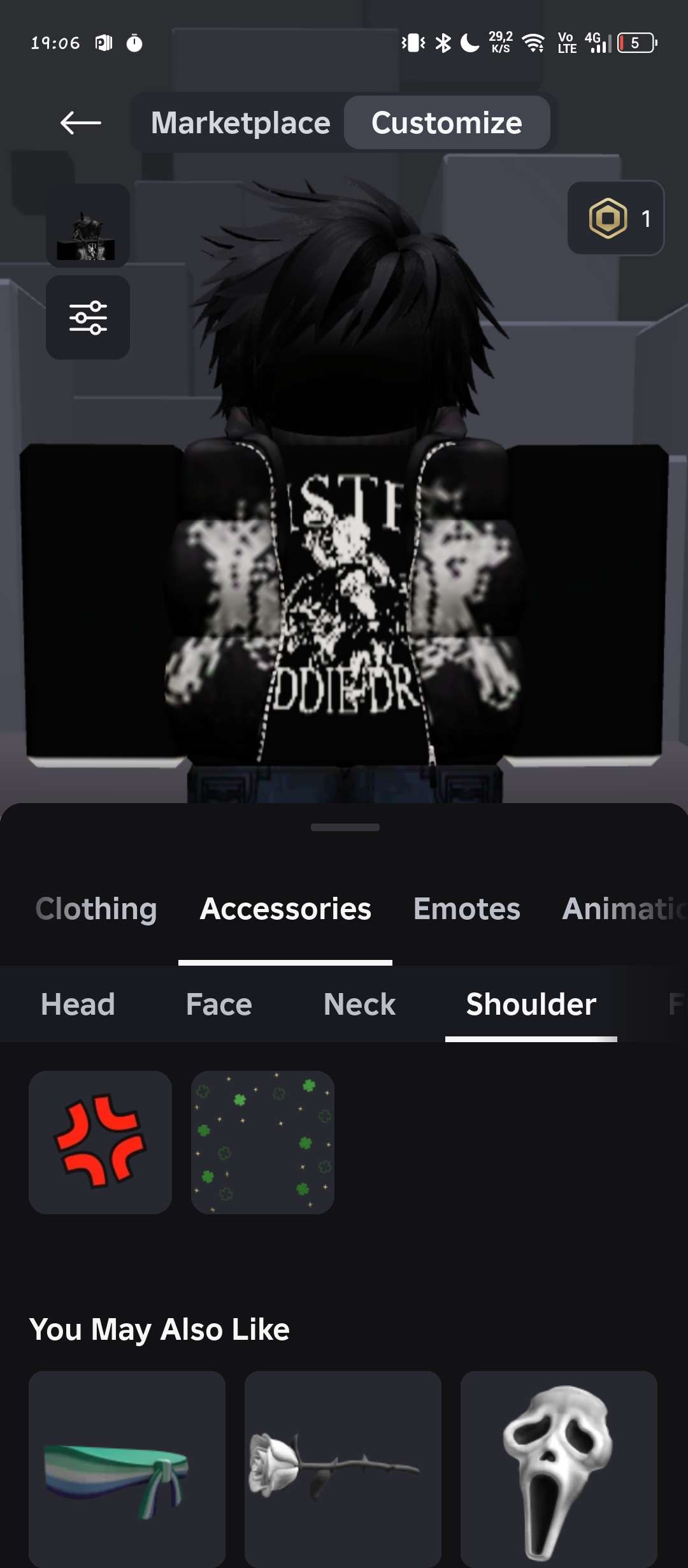 продажа аккаунта к игре Roblox