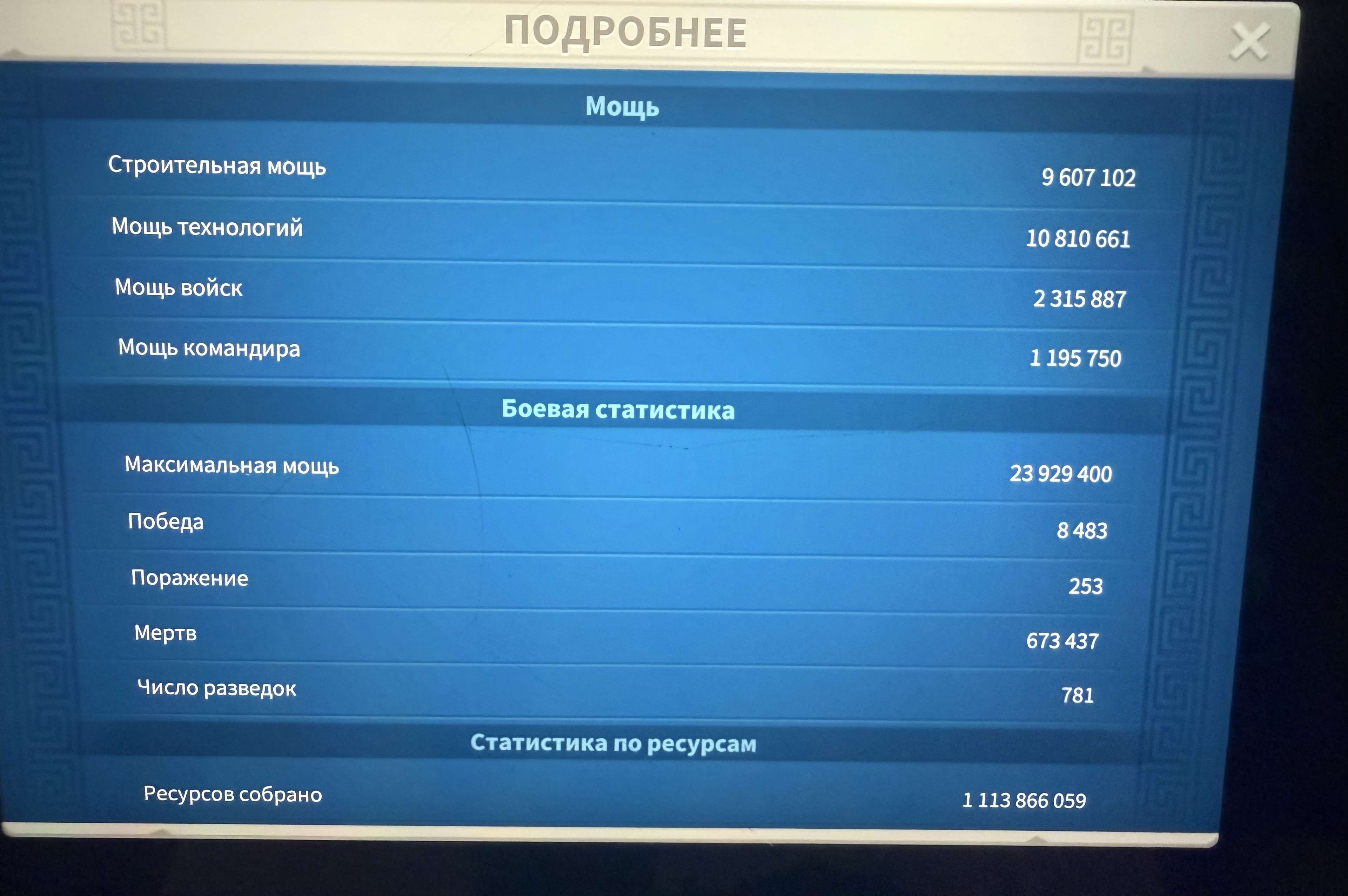 продажа аккаунта к игре Rise Of Kingdoms