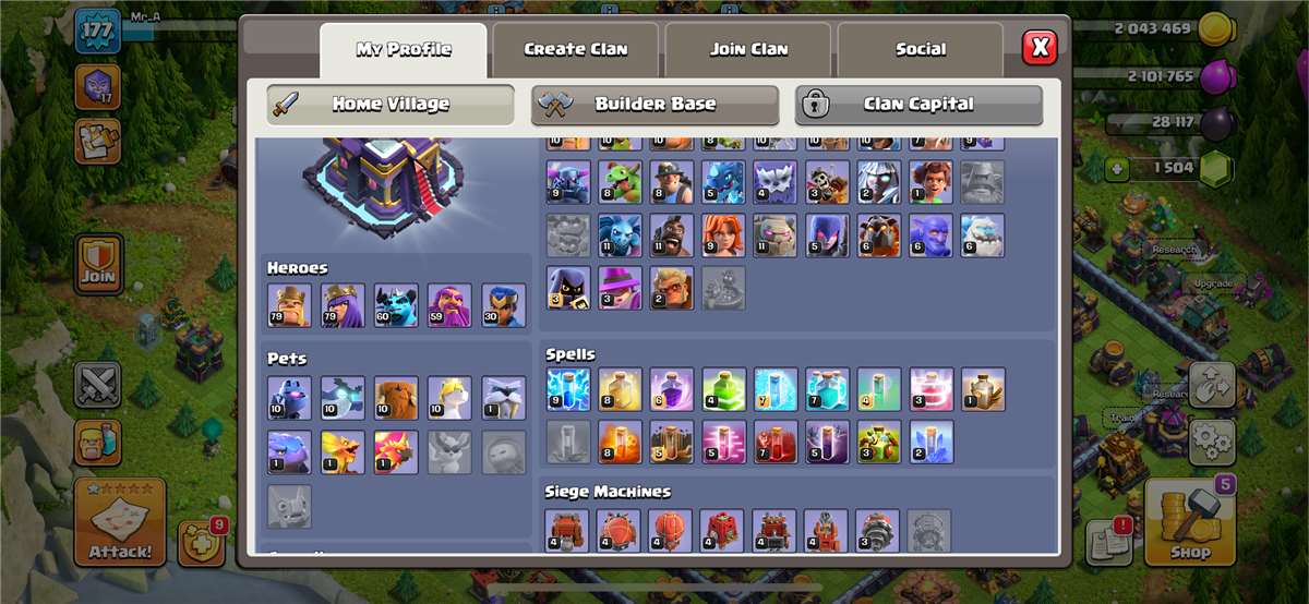 продажа аккаунта к игре Clash Royale