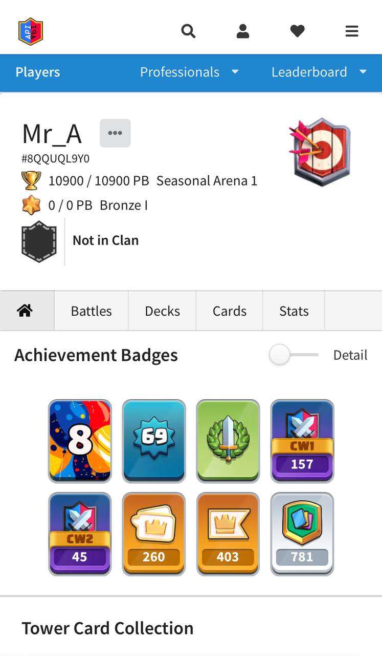 продажа аккаунта к игре Clash Royale