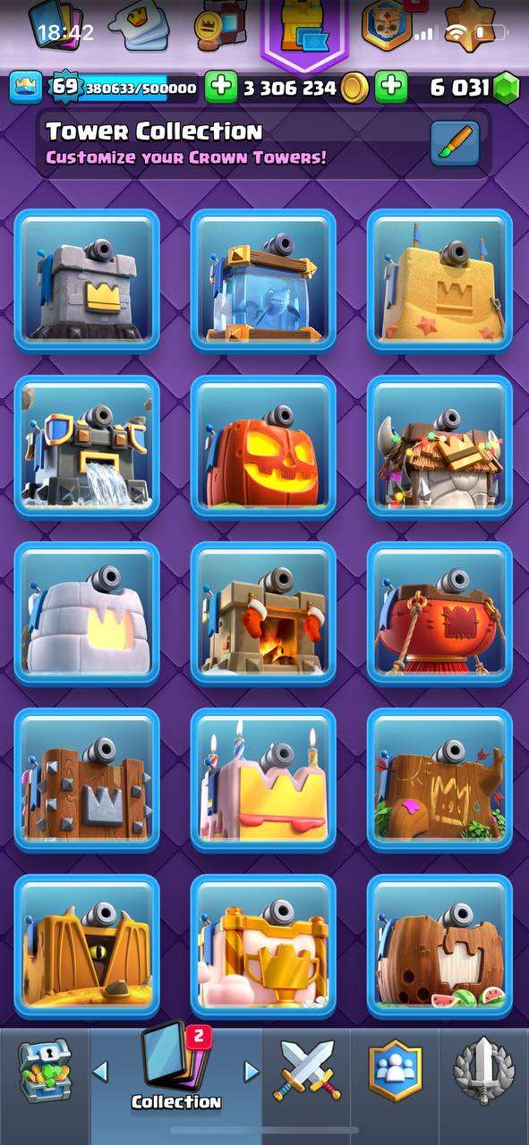 продажа аккаунта к игре Clash Royale