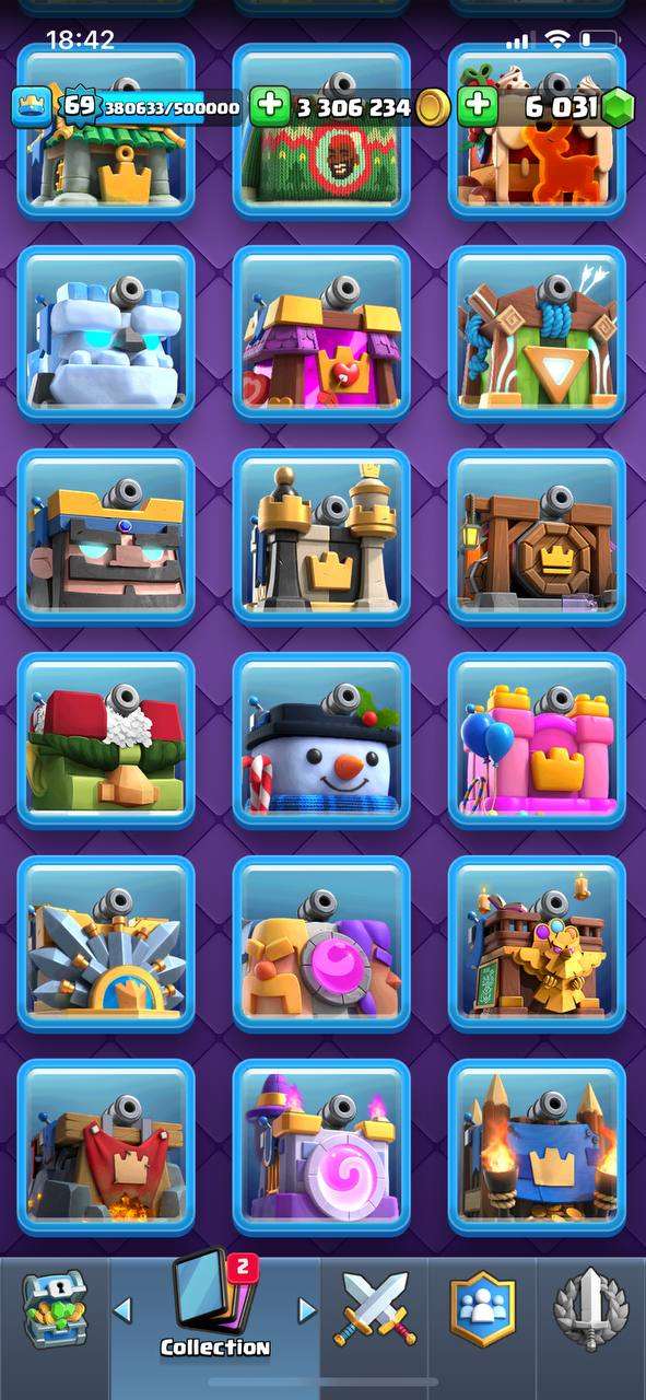 продажа аккаунта к игре Clash Royale