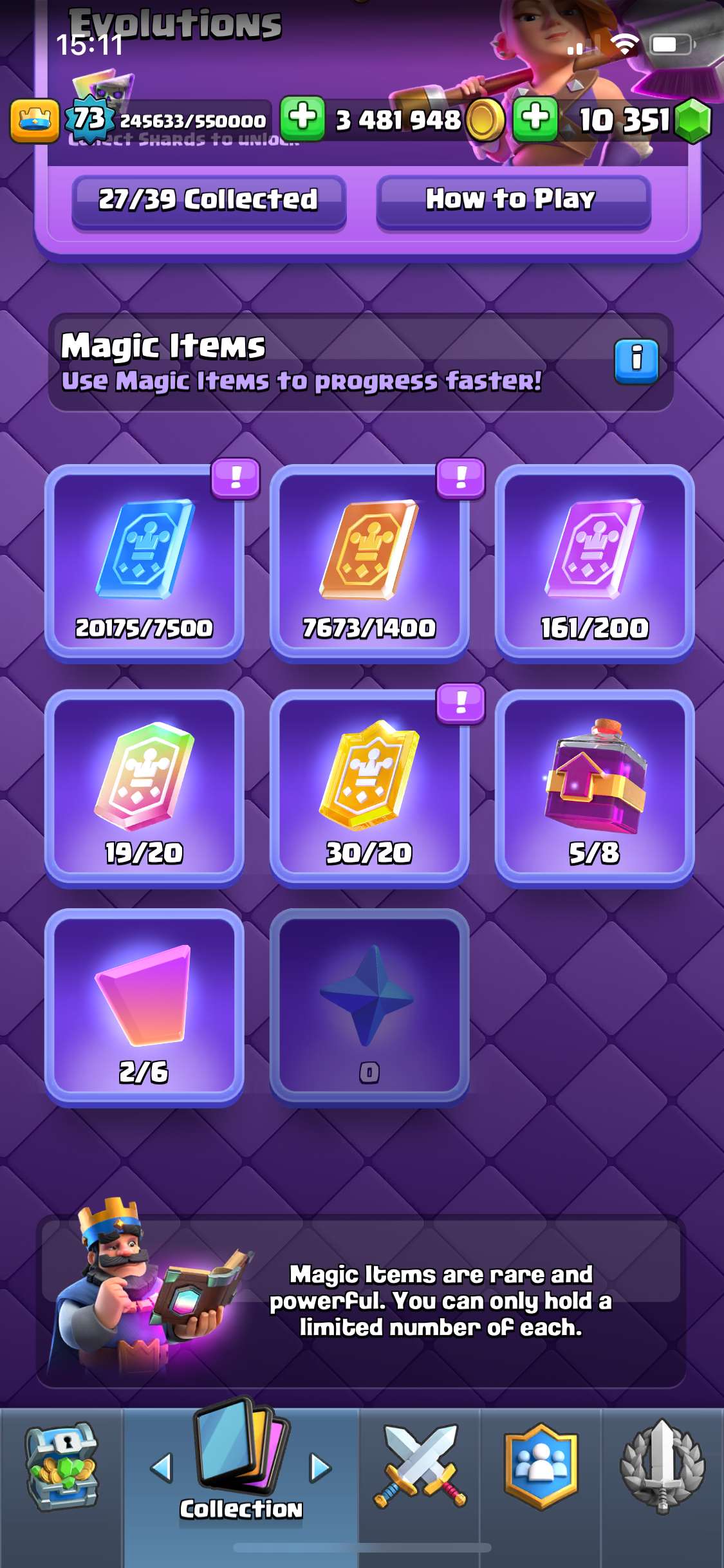 продажа аккаунта к игре Clash Royale