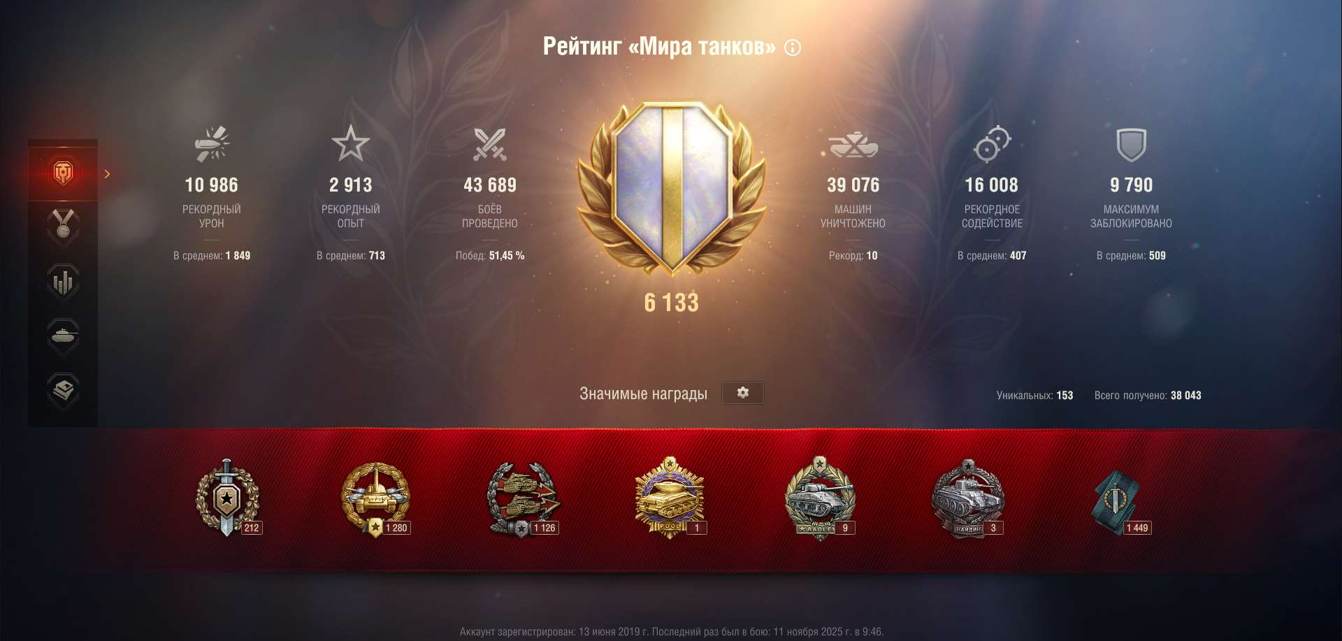 продажа аккаунта к игре Мир Танков, WoT(Lesta, WG)