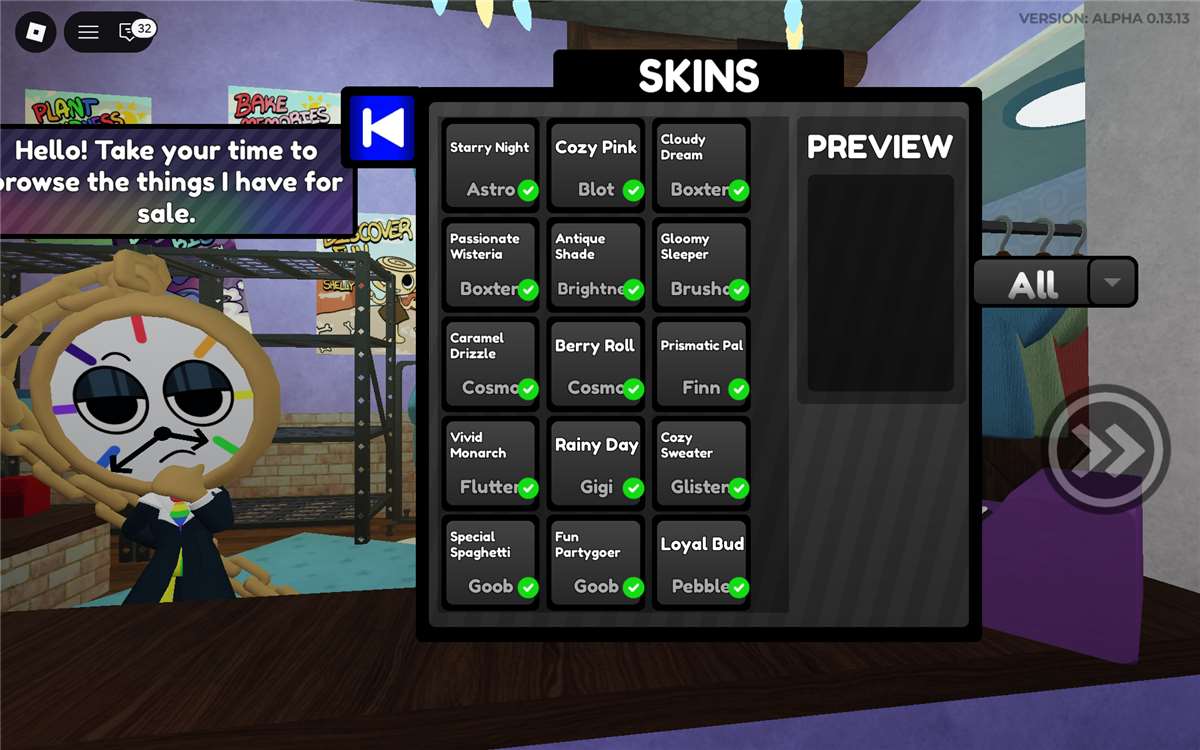 продажа аккаунта к игре Roblox