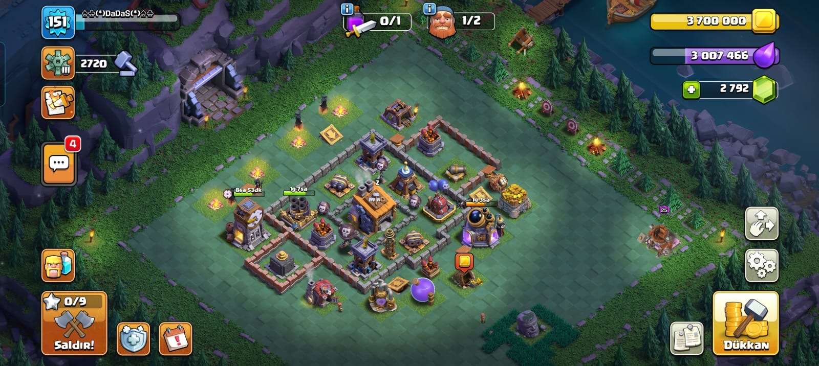 продажа аккаунта к игре Clash of Clans