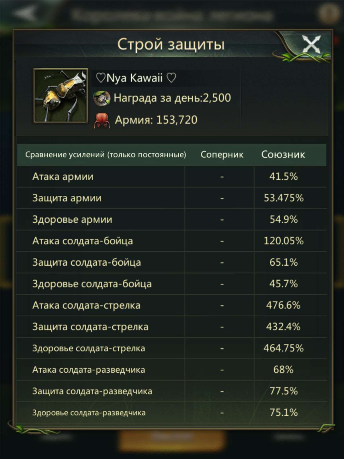 продажа аккаунта к игре Ant Legion