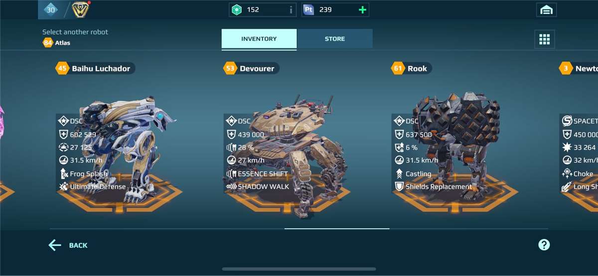 продажа аккаунта к игре War Robots