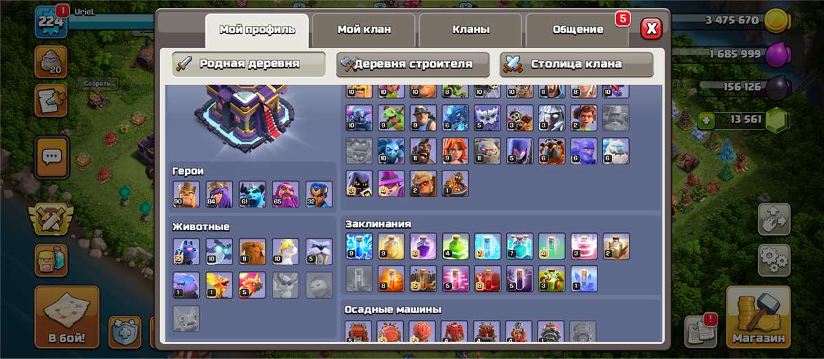 продажа аккаунта к игре Lords Mobile