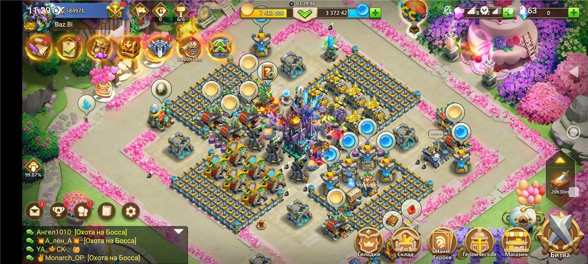 продажа аккаунта к игре Castle Clash