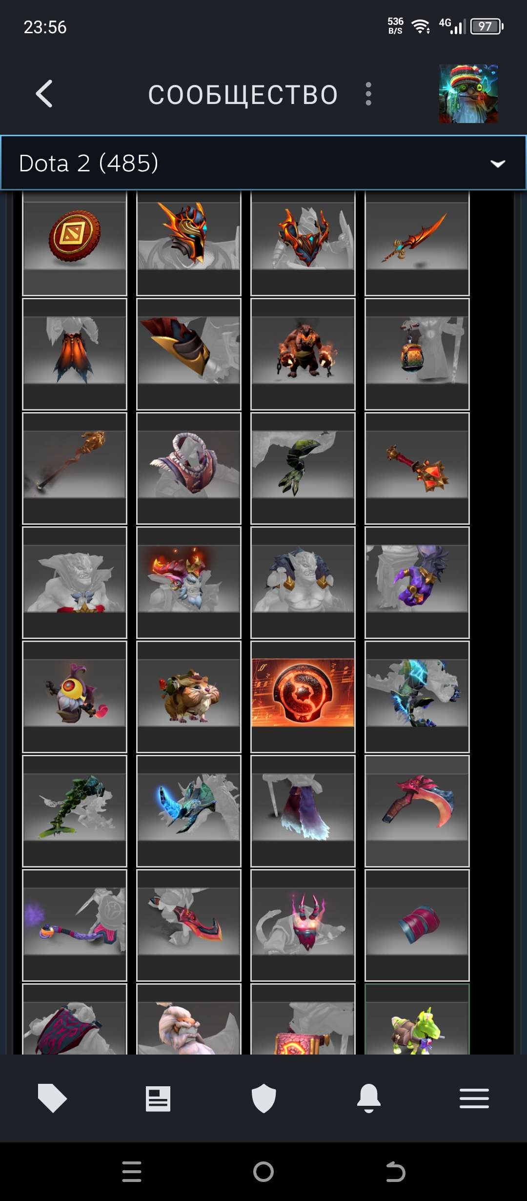 продажа аккаунта к игре Dota 2