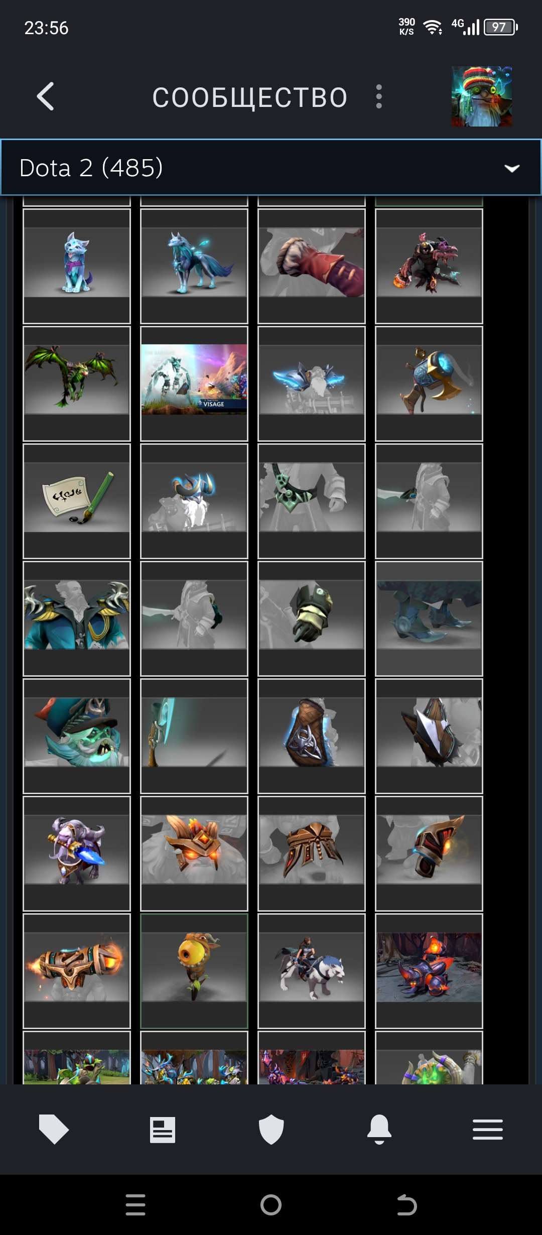 продажа аккаунта к игре Dota 2