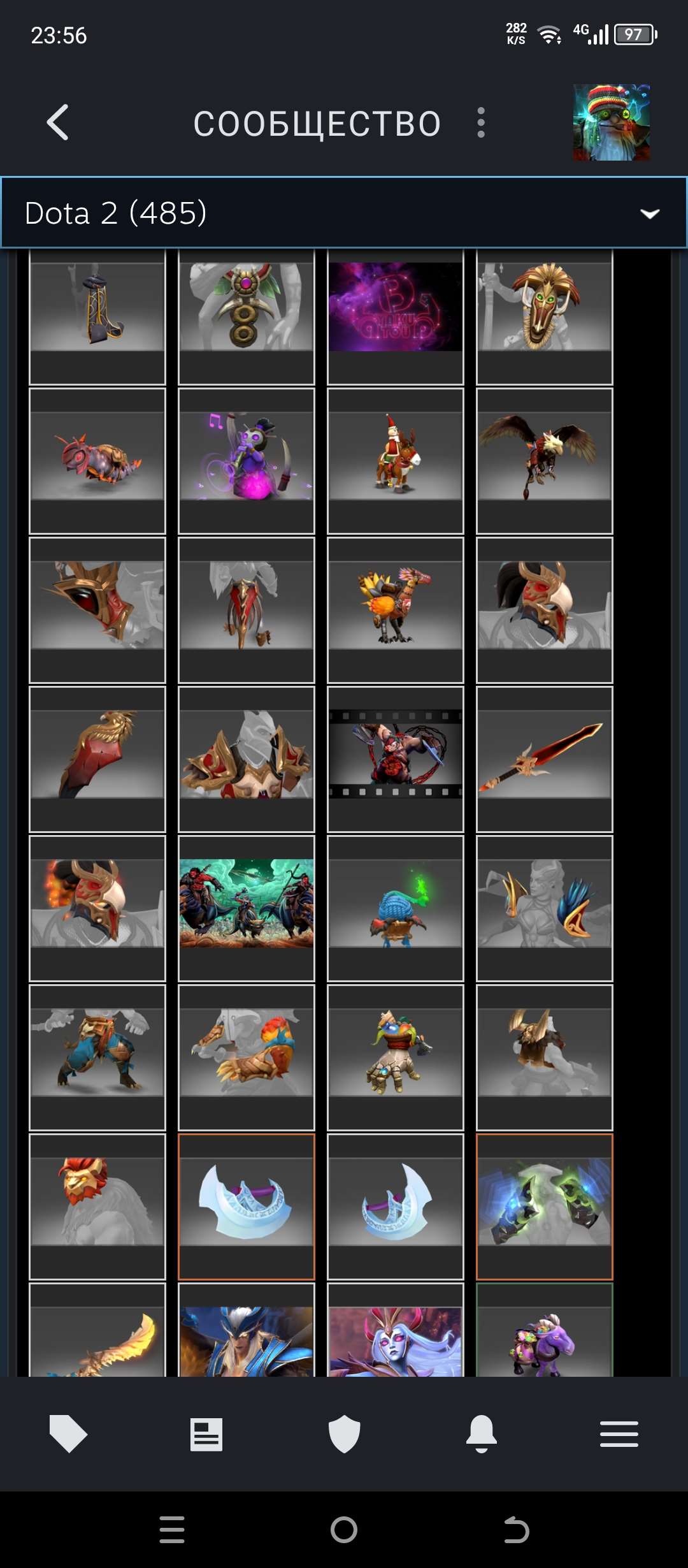 продажа аккаунта к игре Dota 2