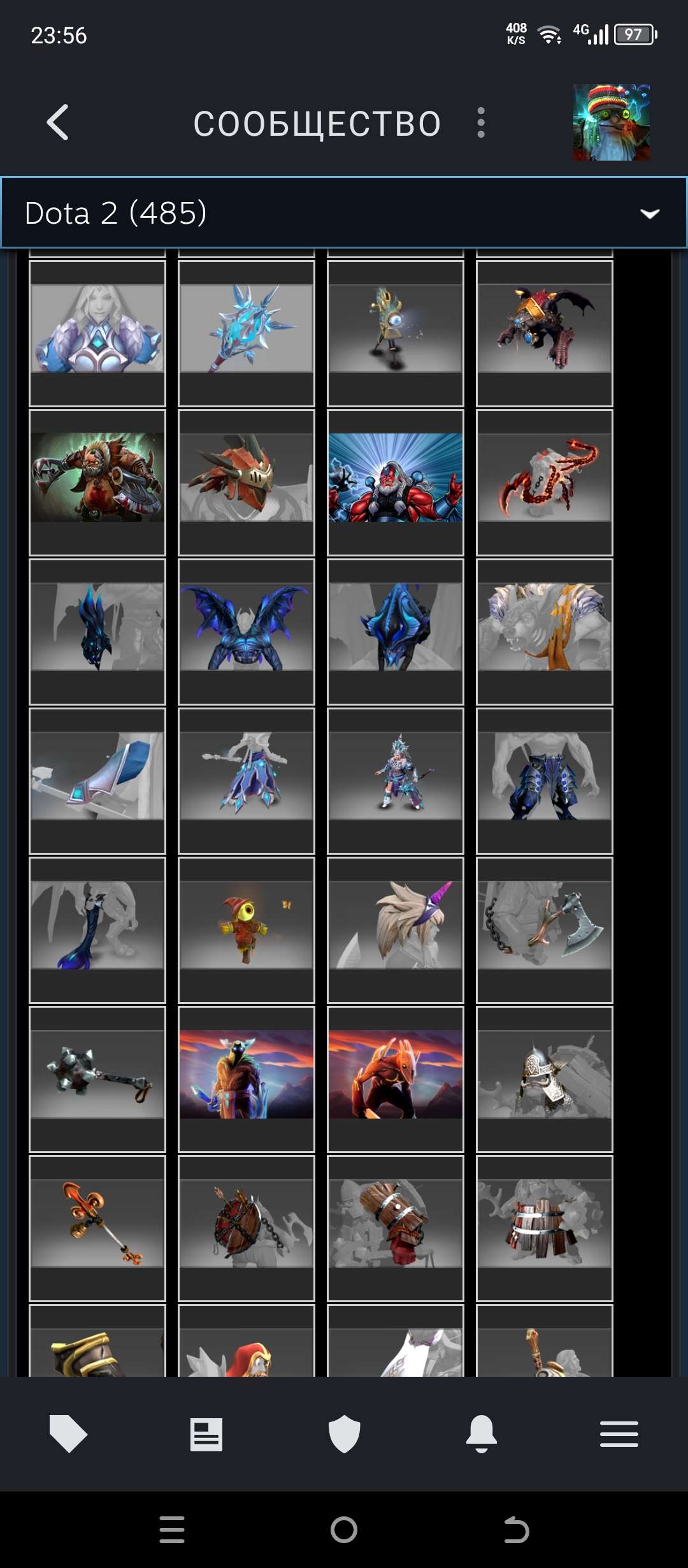 продажа аккаунта к игре Dota 2