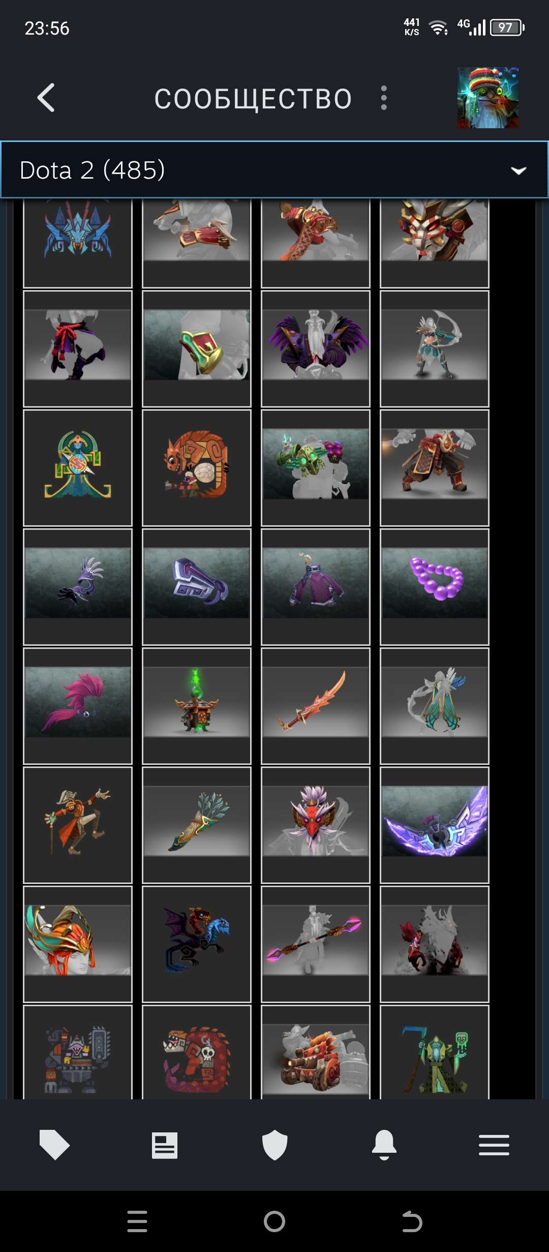 продажа аккаунта к игре Dota 2