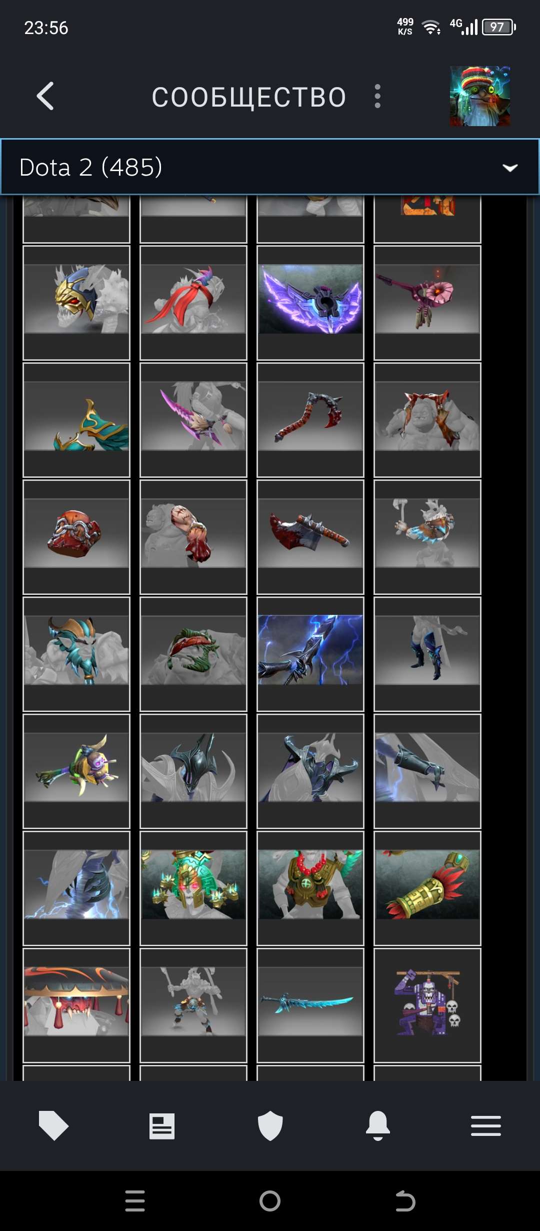 продажа аккаунта к игре Dota 2