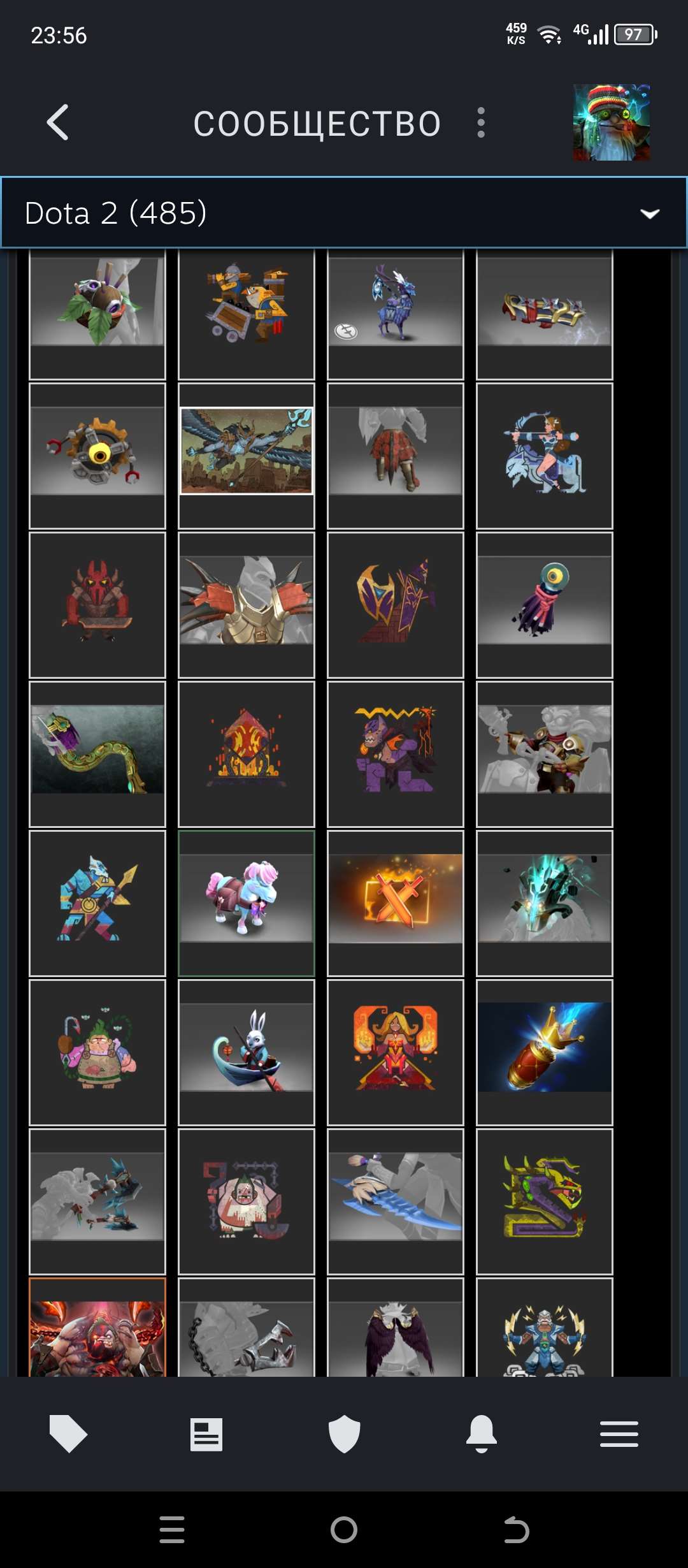 продажа аккаунта к игре Dota 2