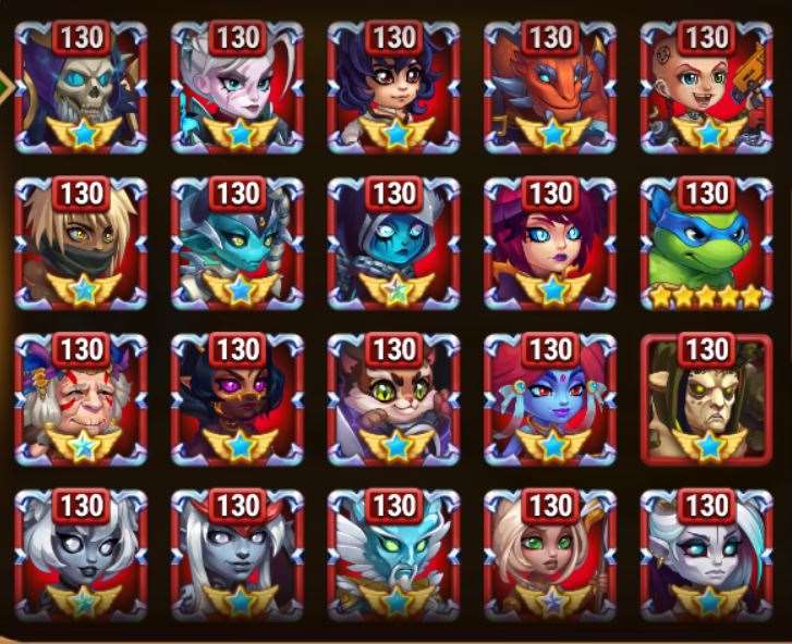 продажа аккаунта к игре Хроники хаоса (Hero Wars)