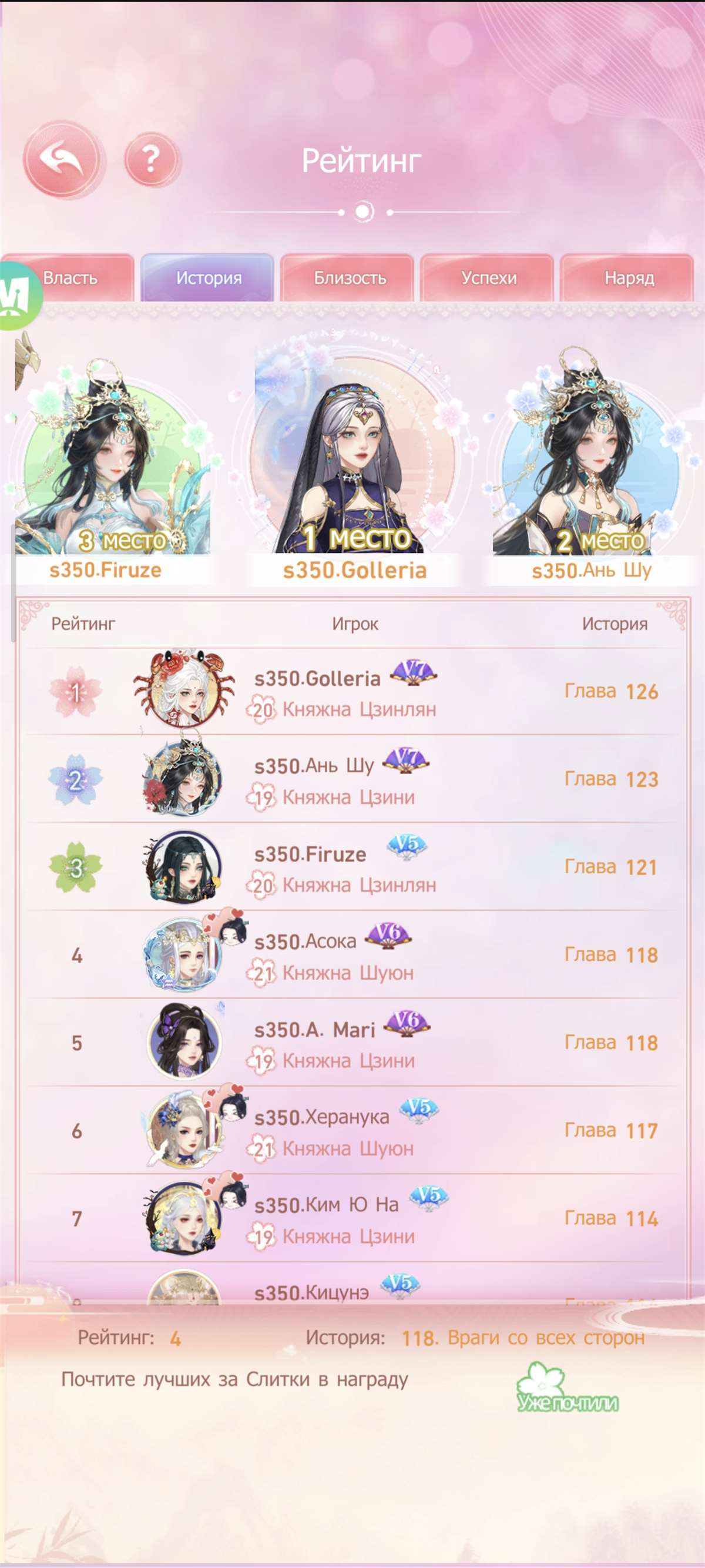 продажа аккаунта к игре Легенда феникса