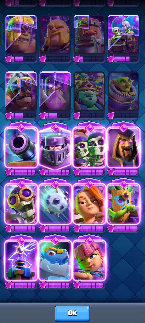 продажа аккаунта к игре Clash Royale