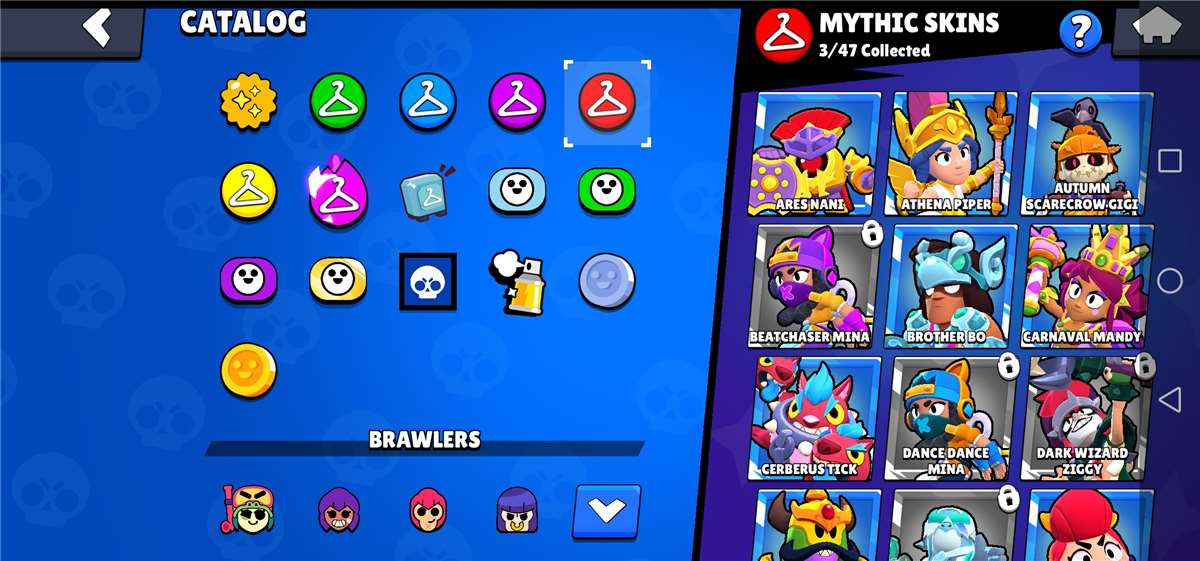 продажа аккаунта к игре Brawl Stars