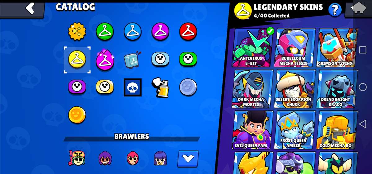 продажа аккаунта к игре Brawl Stars