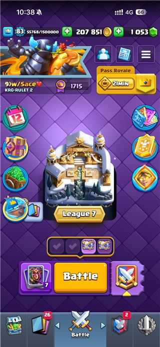 купить аккаунт Clash Royale