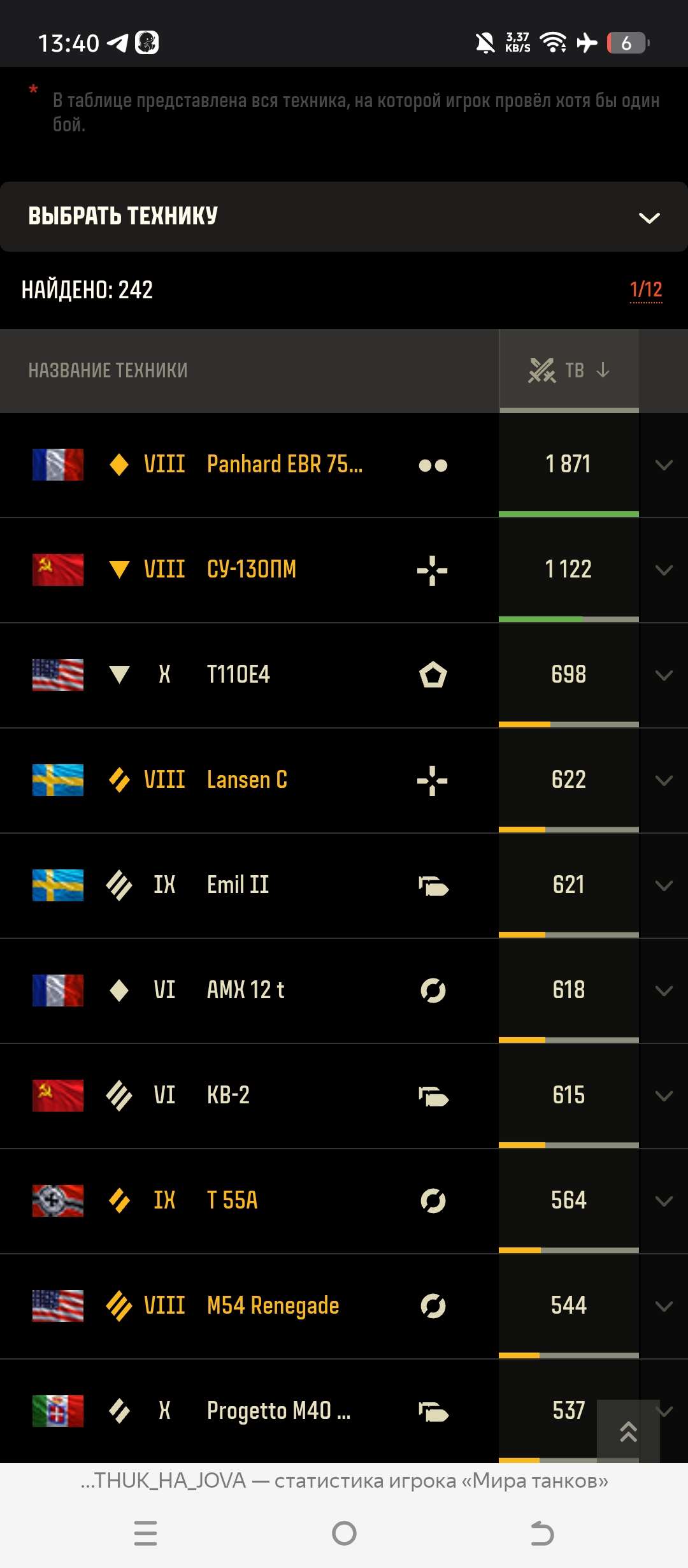 продажа аккаунта к игре Мир Танков, WoT(Lesta, WG)