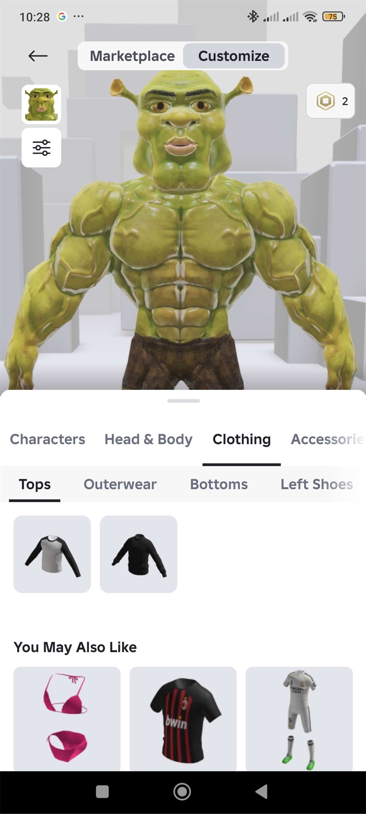 продажа аккаунта к игре Roblox