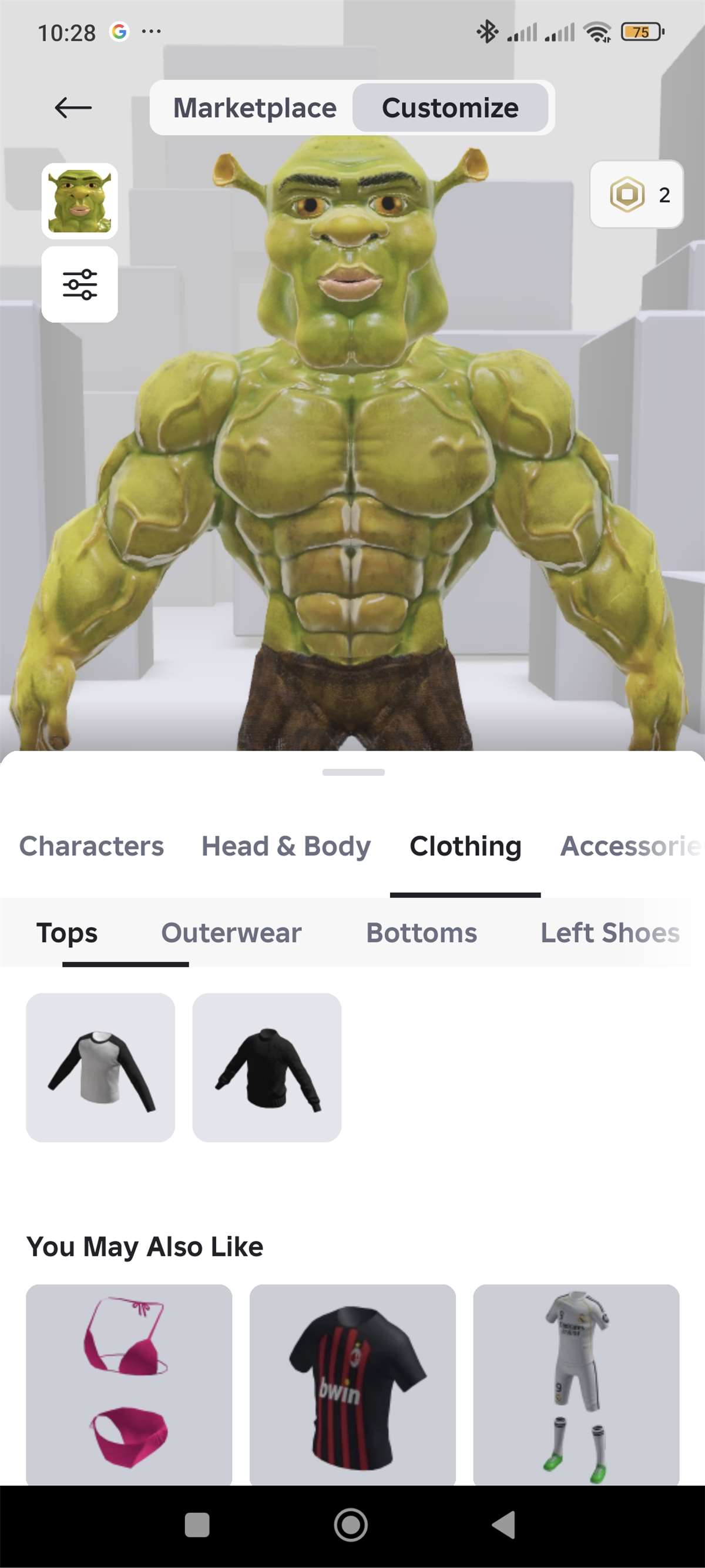 продажа аккаунта к игре Roblox