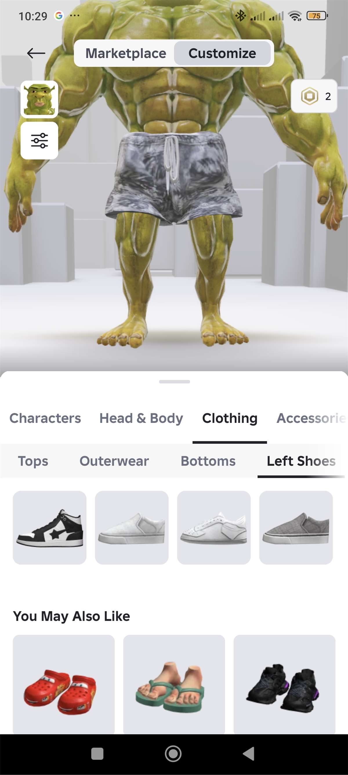 продажа аккаунта к игре Roblox