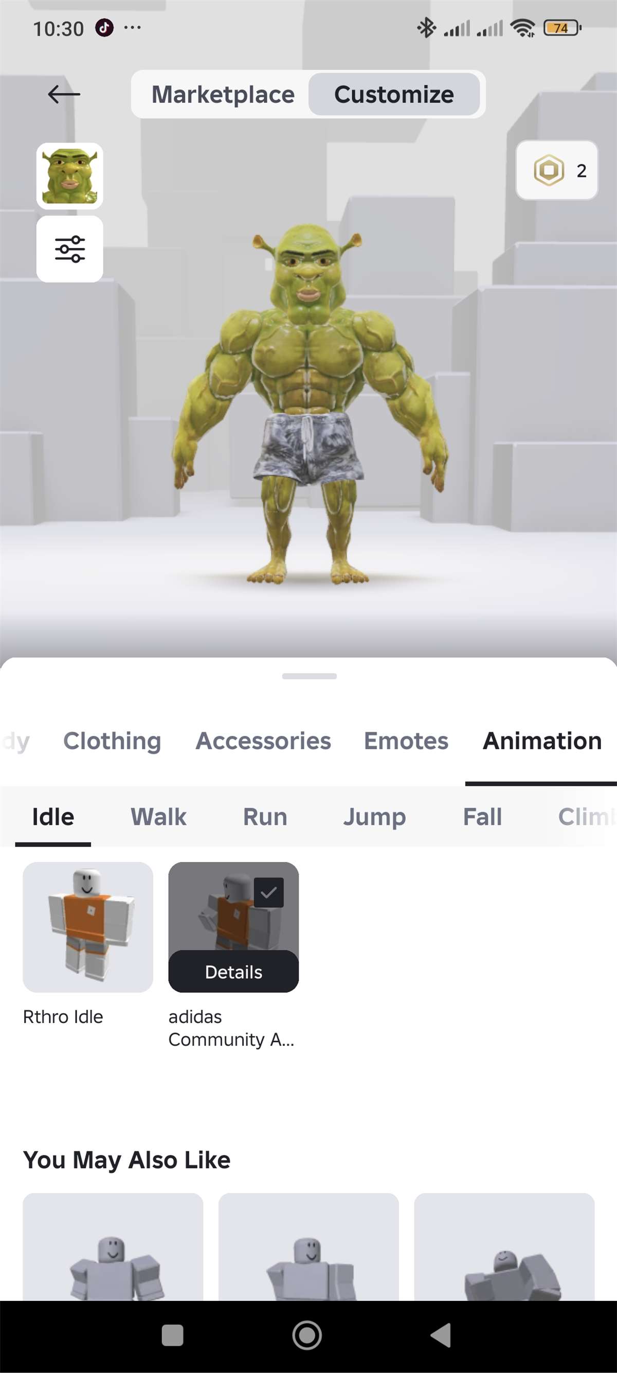 продажа аккаунта к игре Roblox