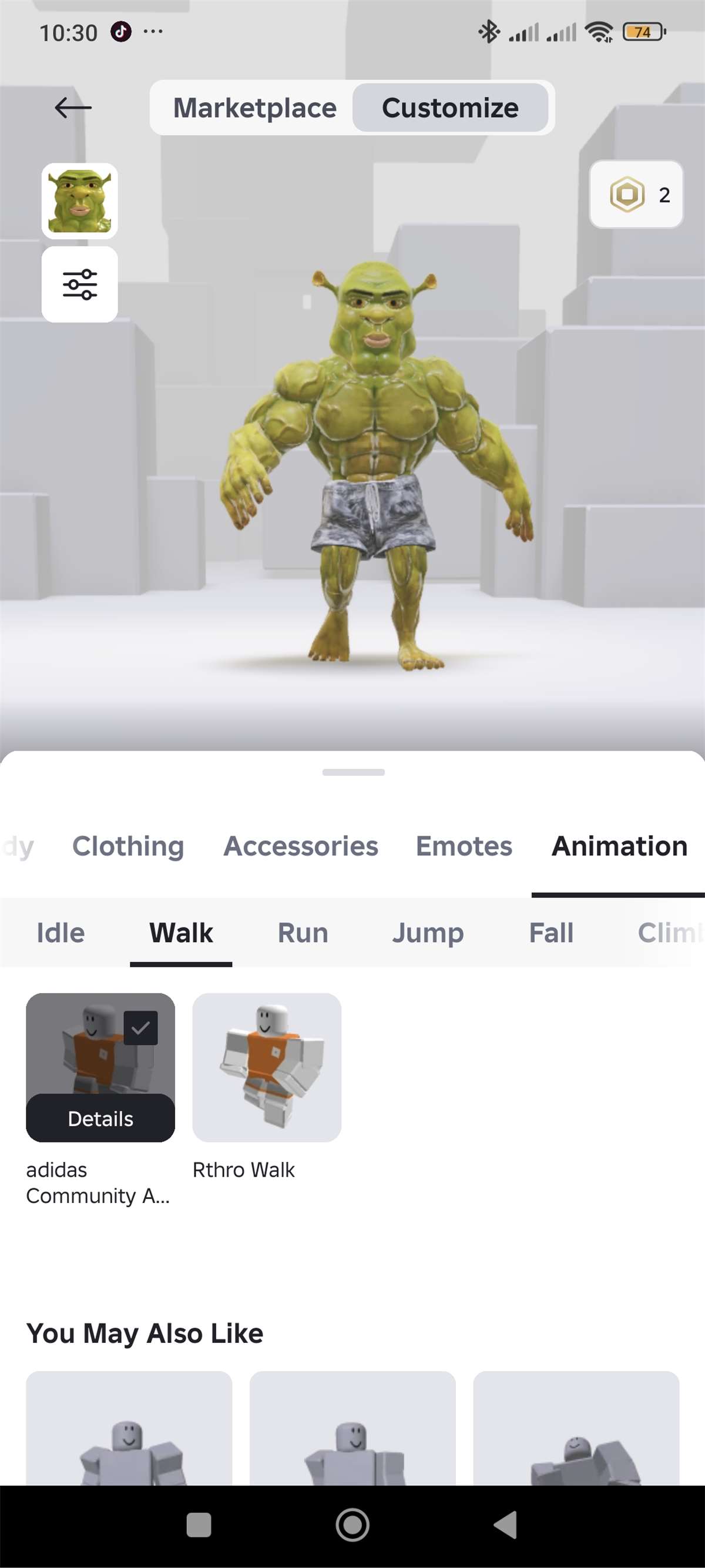 продажа аккаунта к игре Roblox