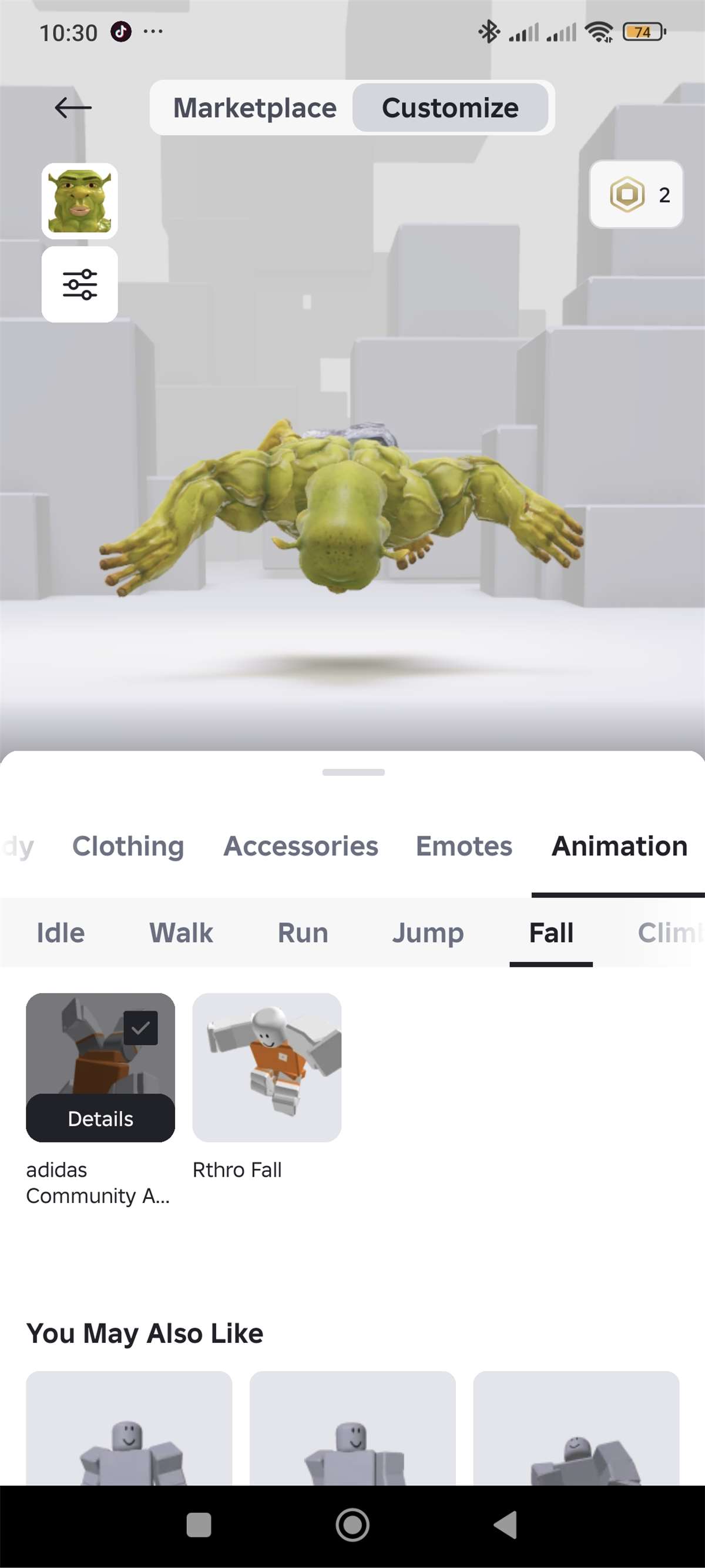 продажа аккаунта к игре Roblox