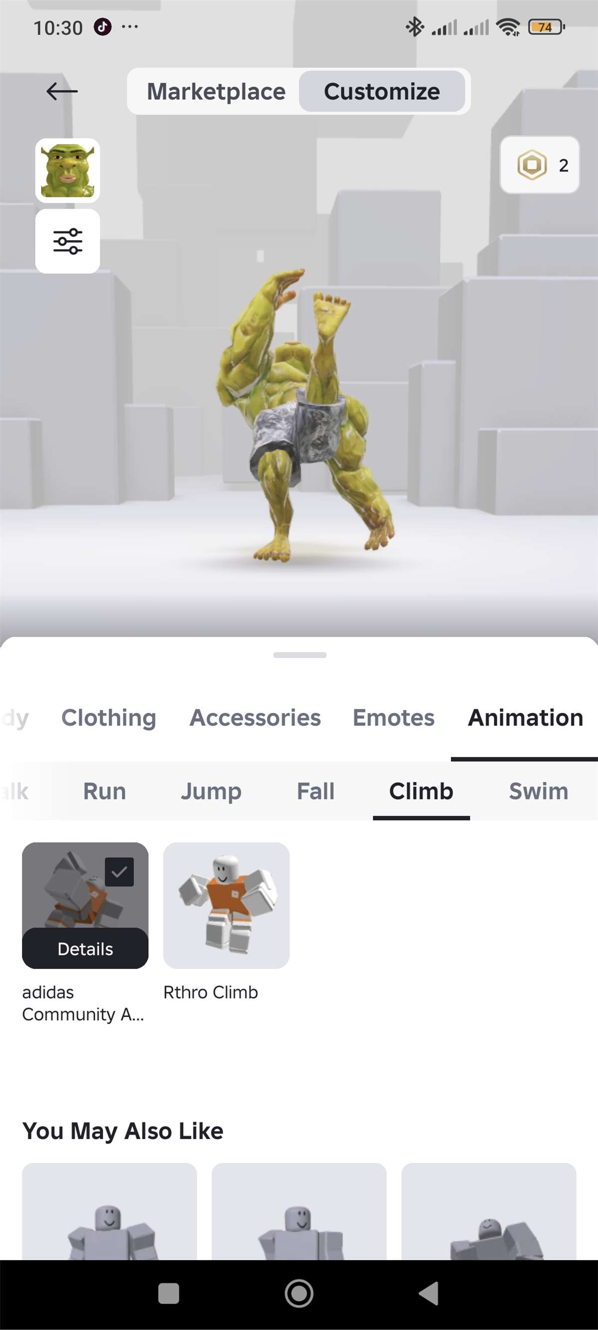 продажа аккаунта к игре Roblox