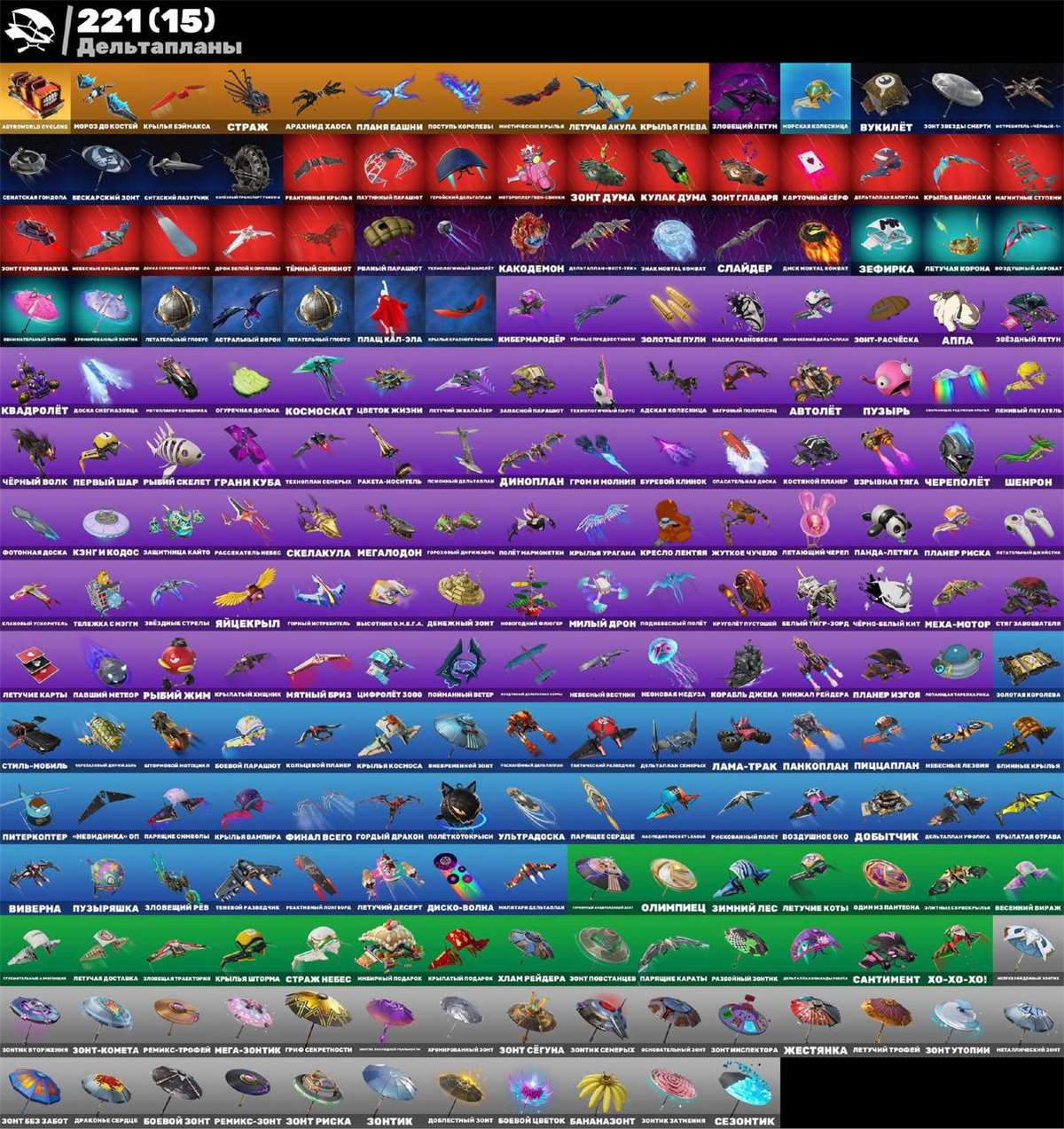 продажа аккаунта к игре Fortnite