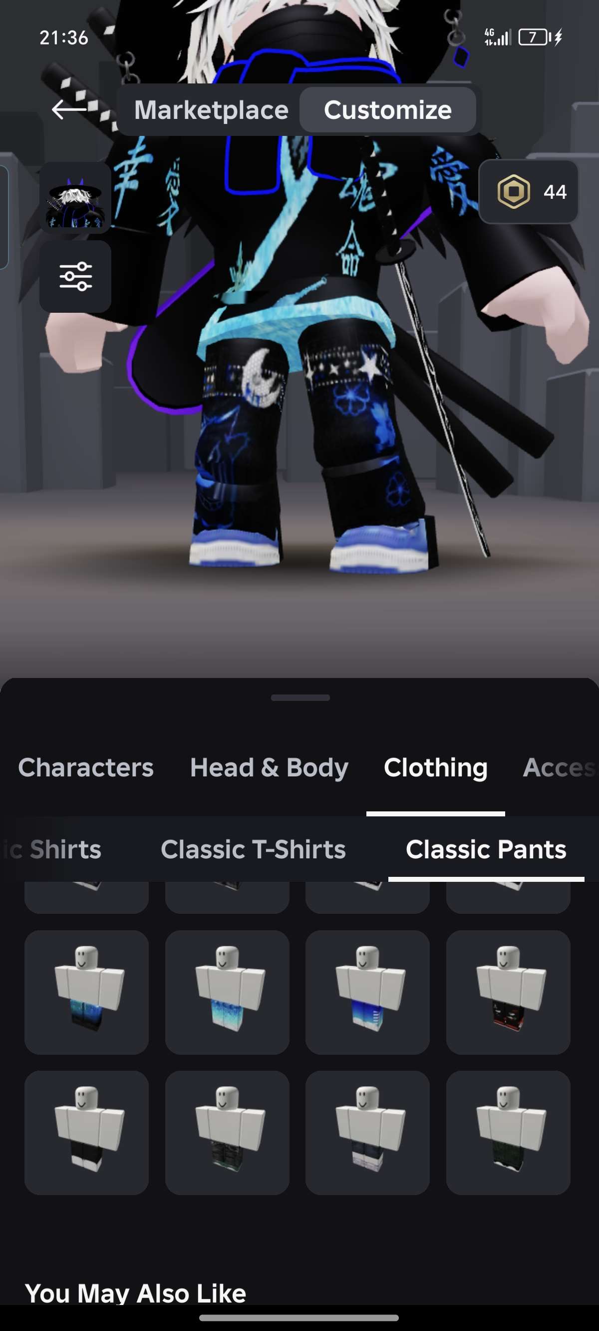 продажа аккаунта к игре Roblox