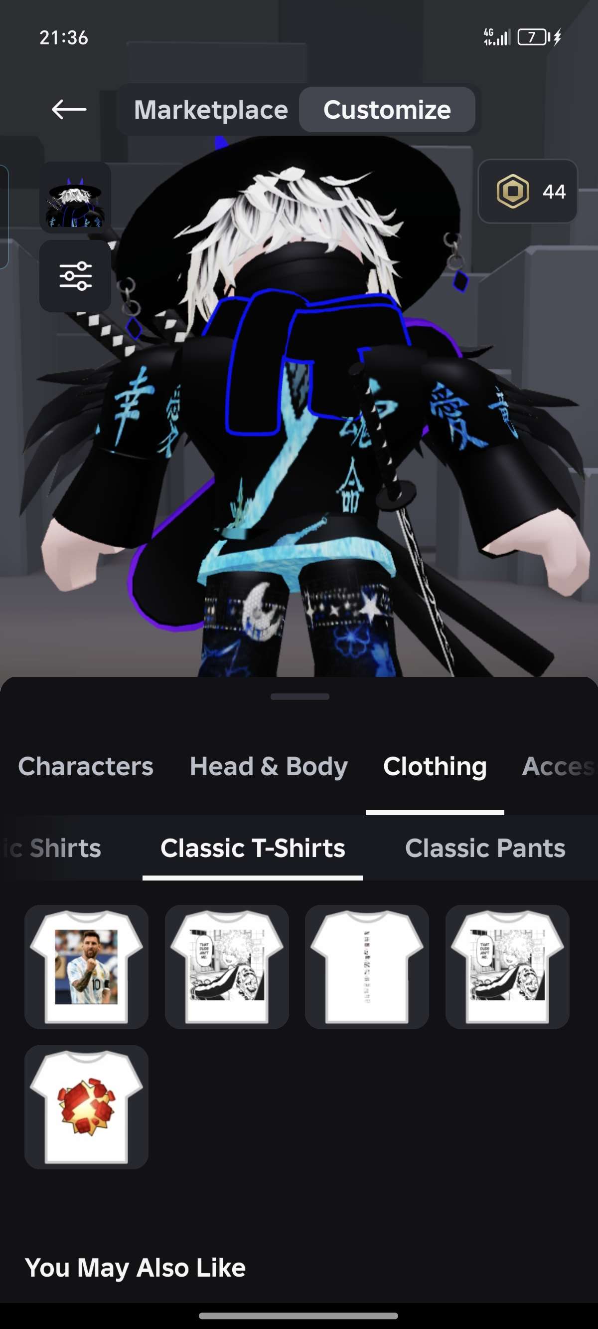 продажа аккаунта к игре Roblox