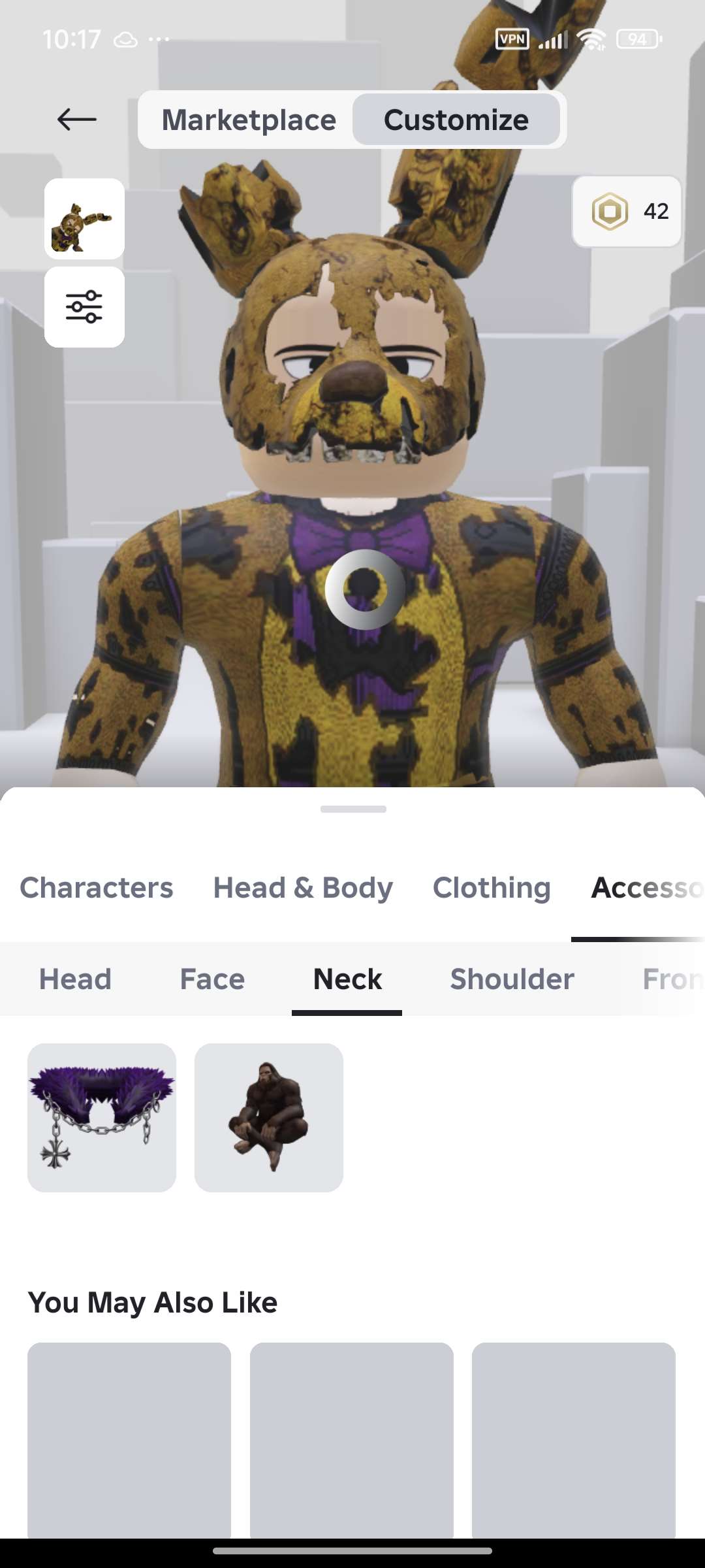 продажа аккаунта к игре Roblox