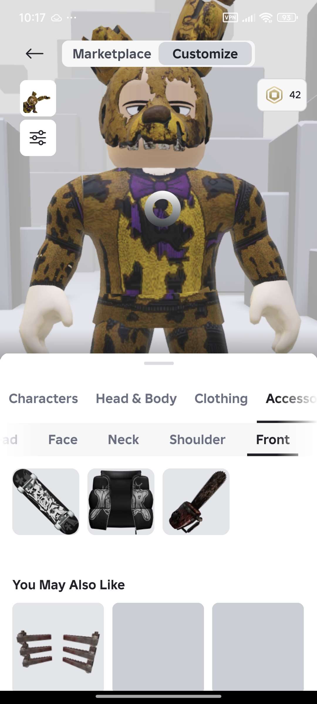 продажа аккаунта к игре Roblox