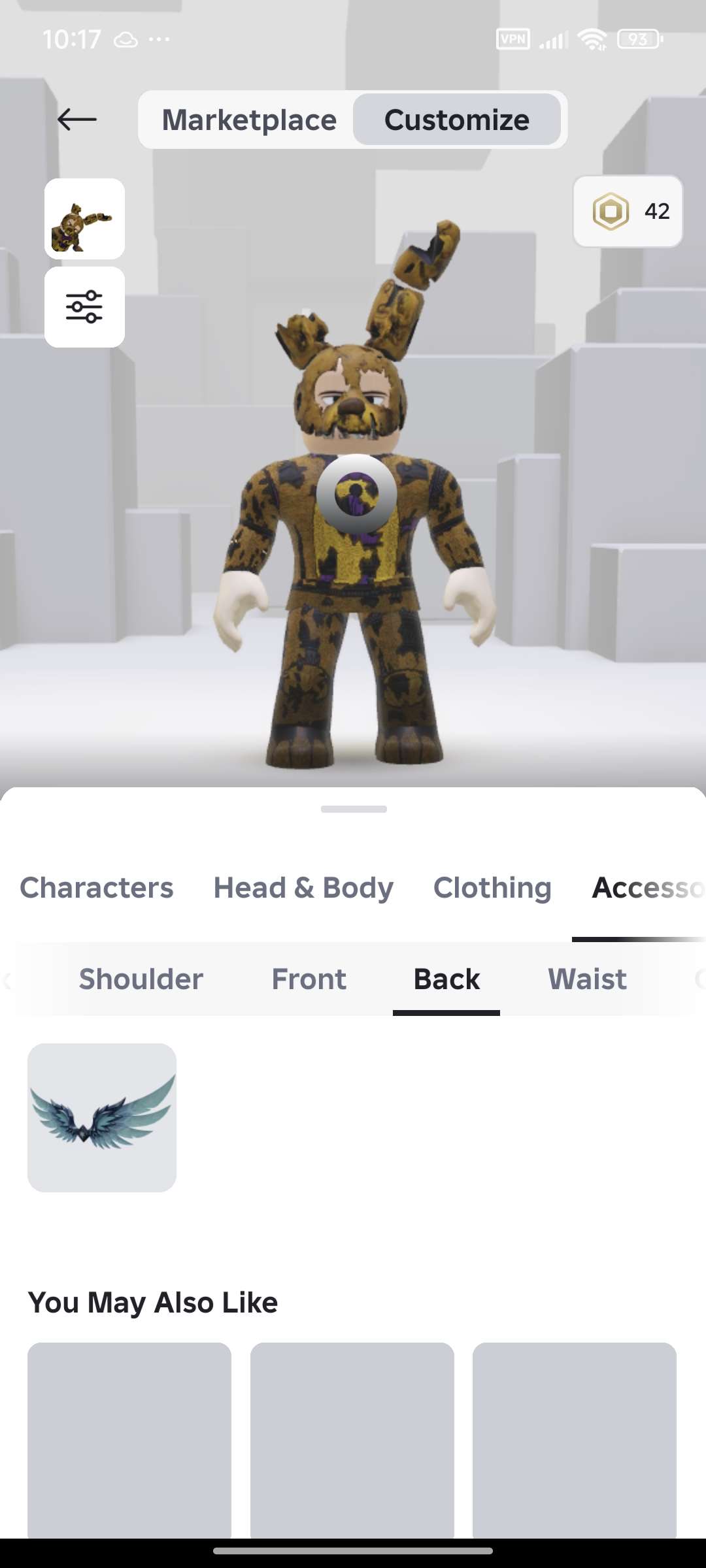 продажа аккаунта к игре Roblox