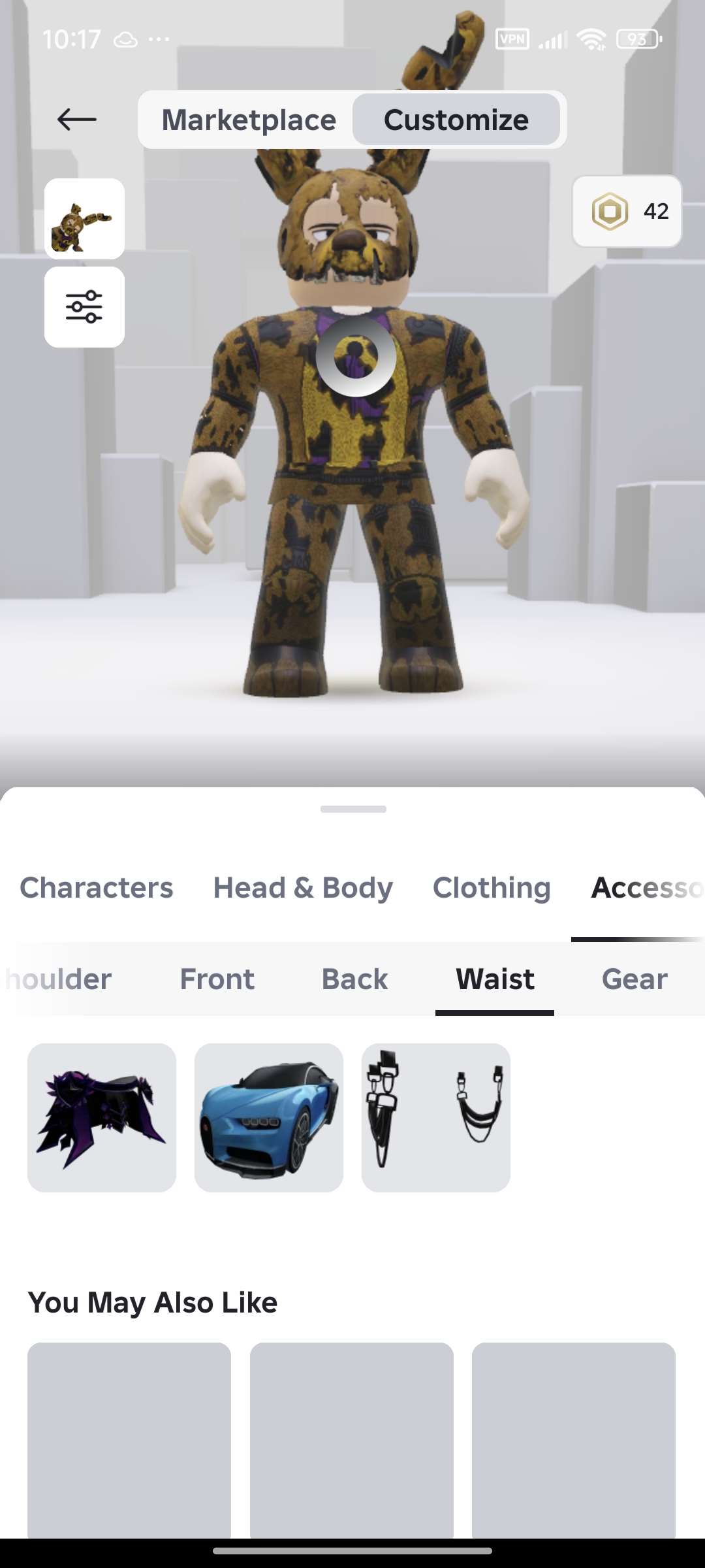 продажа аккаунта к игре Roblox