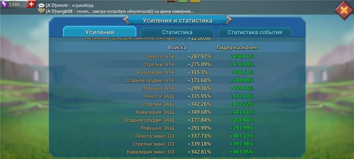 продажа аккаунта к игре Lords Mobile