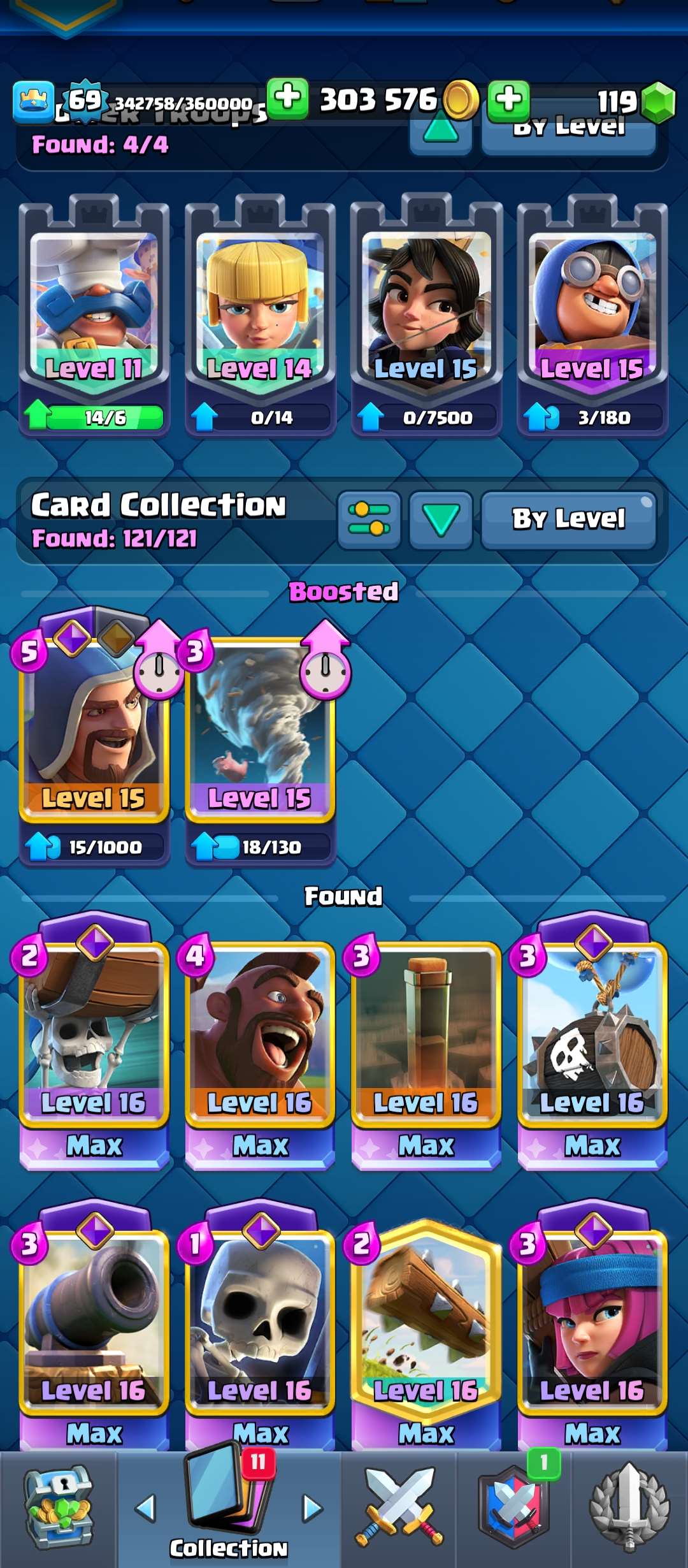 продажа аккаунта к игре Clash Royale