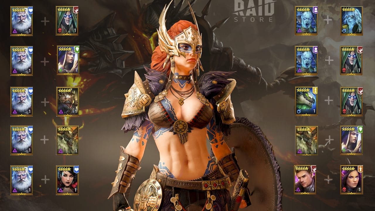 Скриншоты к игре Raid Shadow Legends. продажа аккаунта к игре Raid Shadow L...
