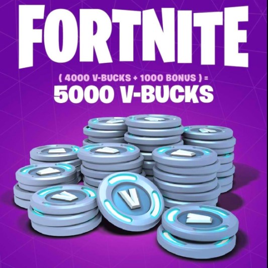 продажа предметов, вещей ✅ V-Bucks Fortnite | ► 5000 V-B ◄ | - коды на скины в Fortnite