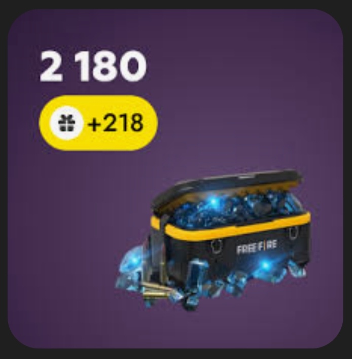 продажа предметов, вещей 2180 алмазов 💎💎💎💎💎 - Алмазы в Free Fire