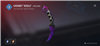 нож Karambit "Nebula" в Standoff 2